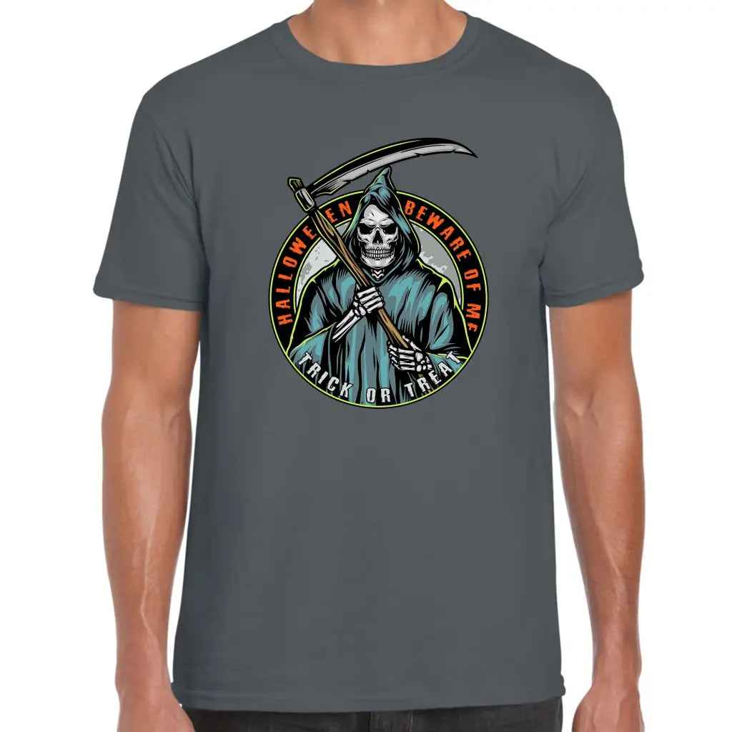 Halloween Grim T-Shirt - Tshirtpark.com