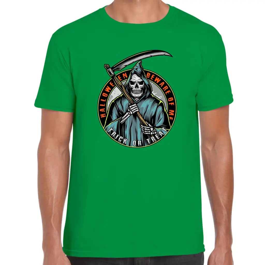 Halloween Grim T-Shirt - Tshirtpark.com