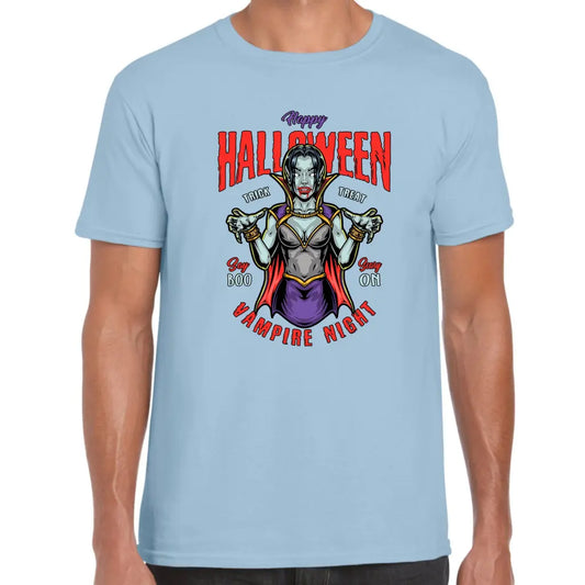 Halloween Vampire Night T-Shirt - Tshirtpark.com