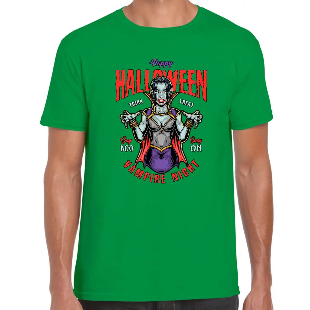 Halloween Vampire Night T-Shirt - Tshirtpark.com