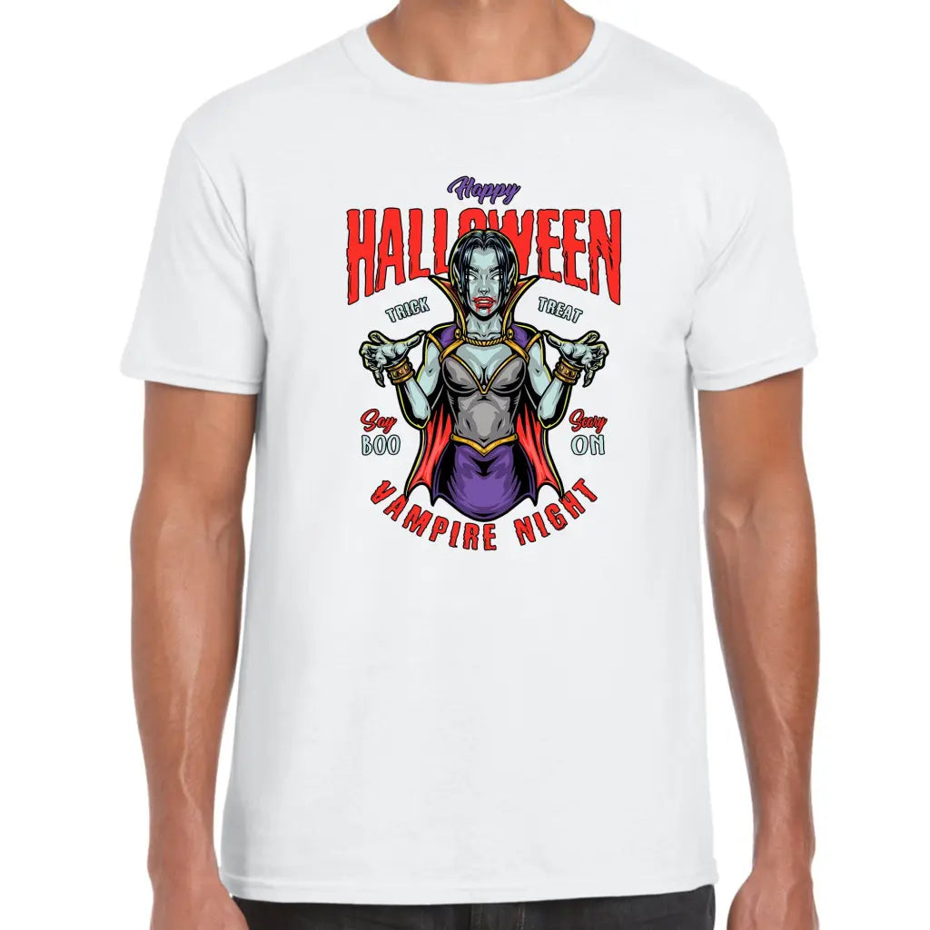 Halloween Vampire Night T-Shirt - Tshirtpark.com