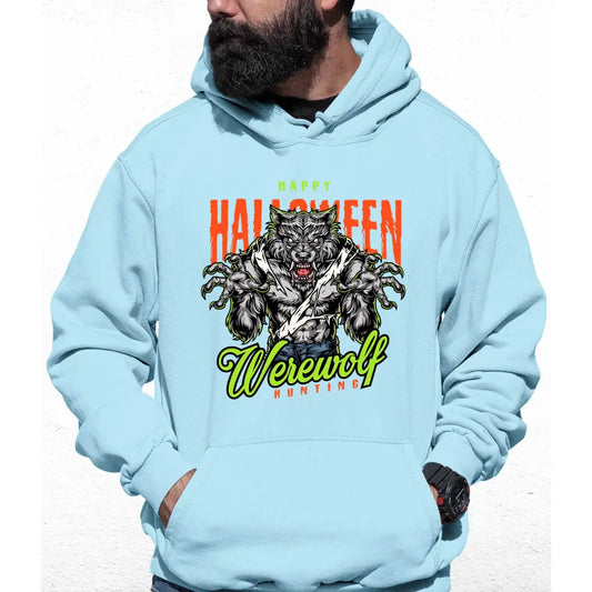 Halloween Werewolf Colour Hoodie - Tshirtpark.com