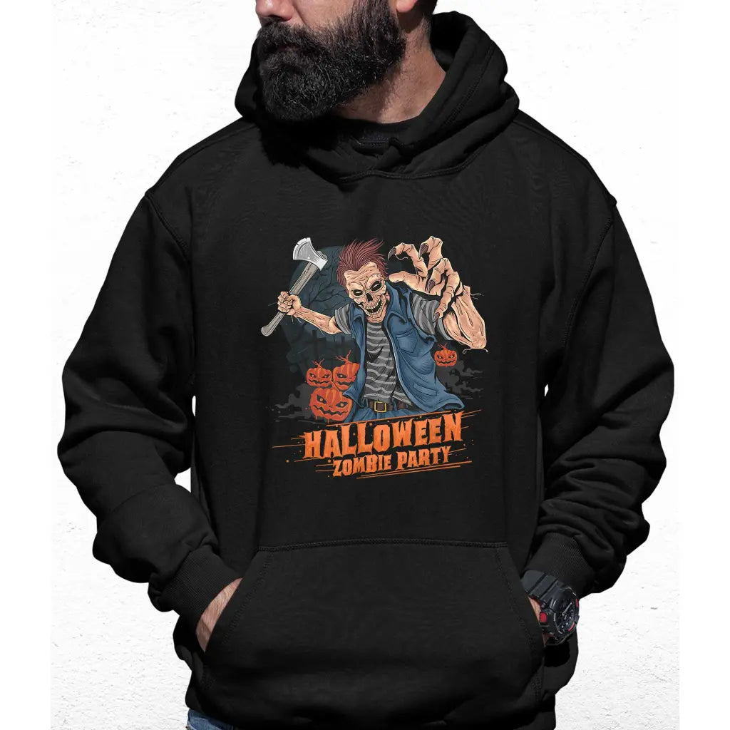 Halloween Zombie Party Colour Hoodie - Tshirtpark.com