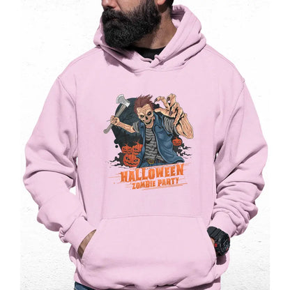 Halloween Zombie Party Colour Hoodie - Tshirtpark.com