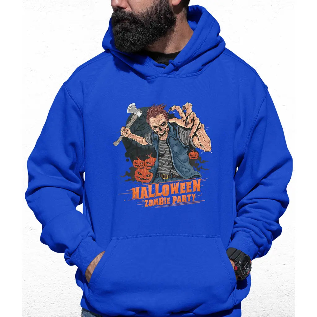 Halloween Zombie Party Colour Hoodie - Tshirtpark.com