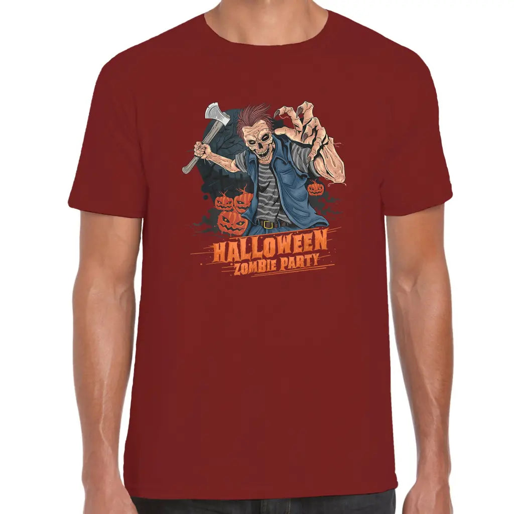 Halloween Zombie Party T-Shirt - Tshirtpark.com