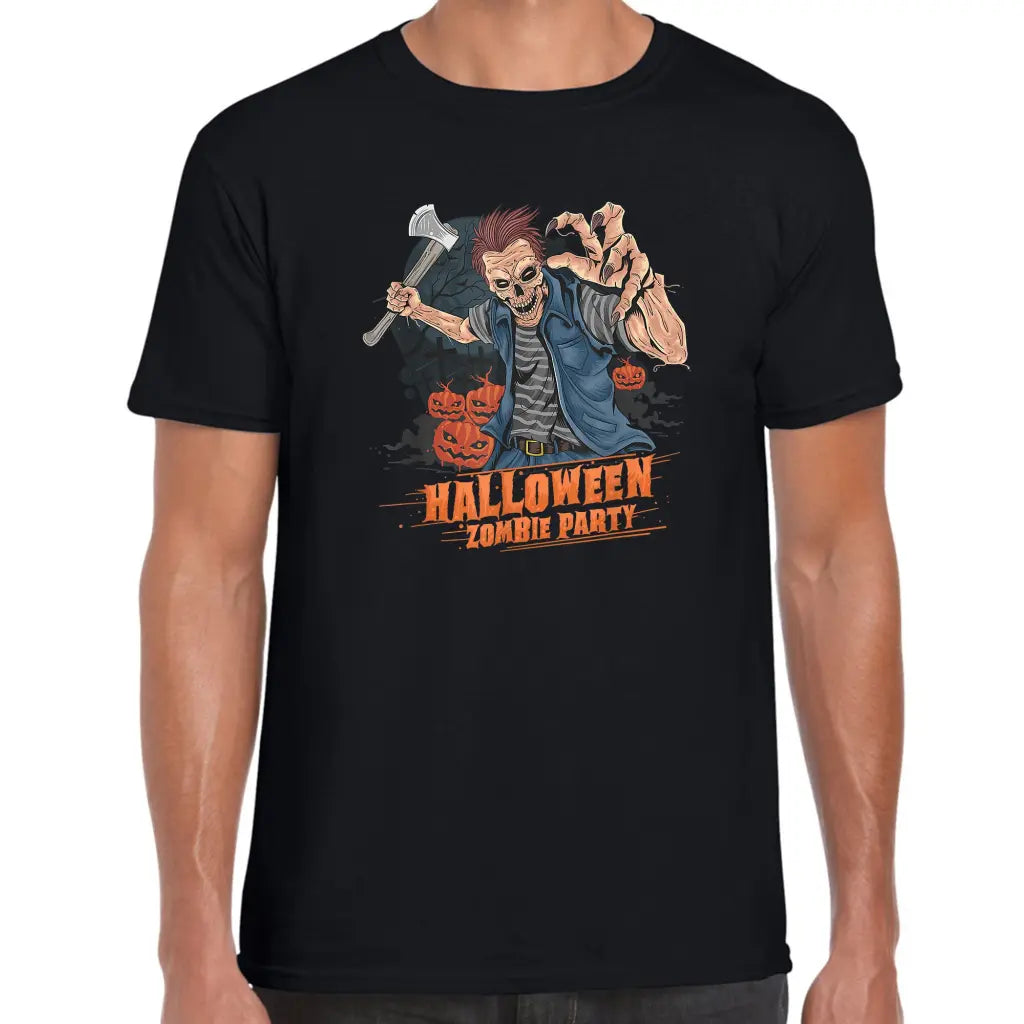 Halloween Zombie Party T-Shirt - Tshirtpark.com