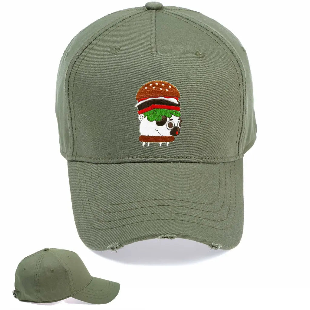 Hamburger Pug Cap - Tshirtpark.com