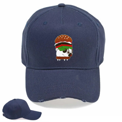 Hamburger Pug Cap - Tshirtpark.com