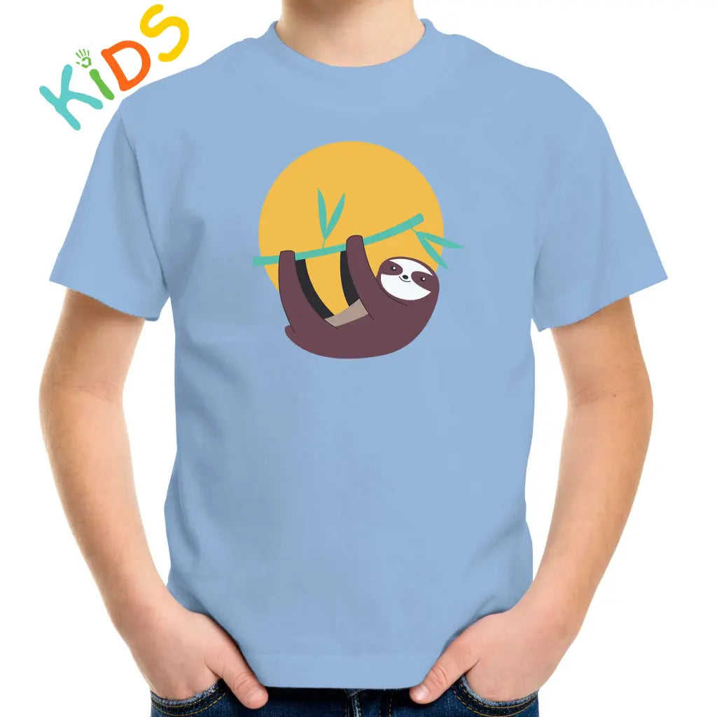 Hanging Sloth Kids T-shirt - Tshirtpark.com