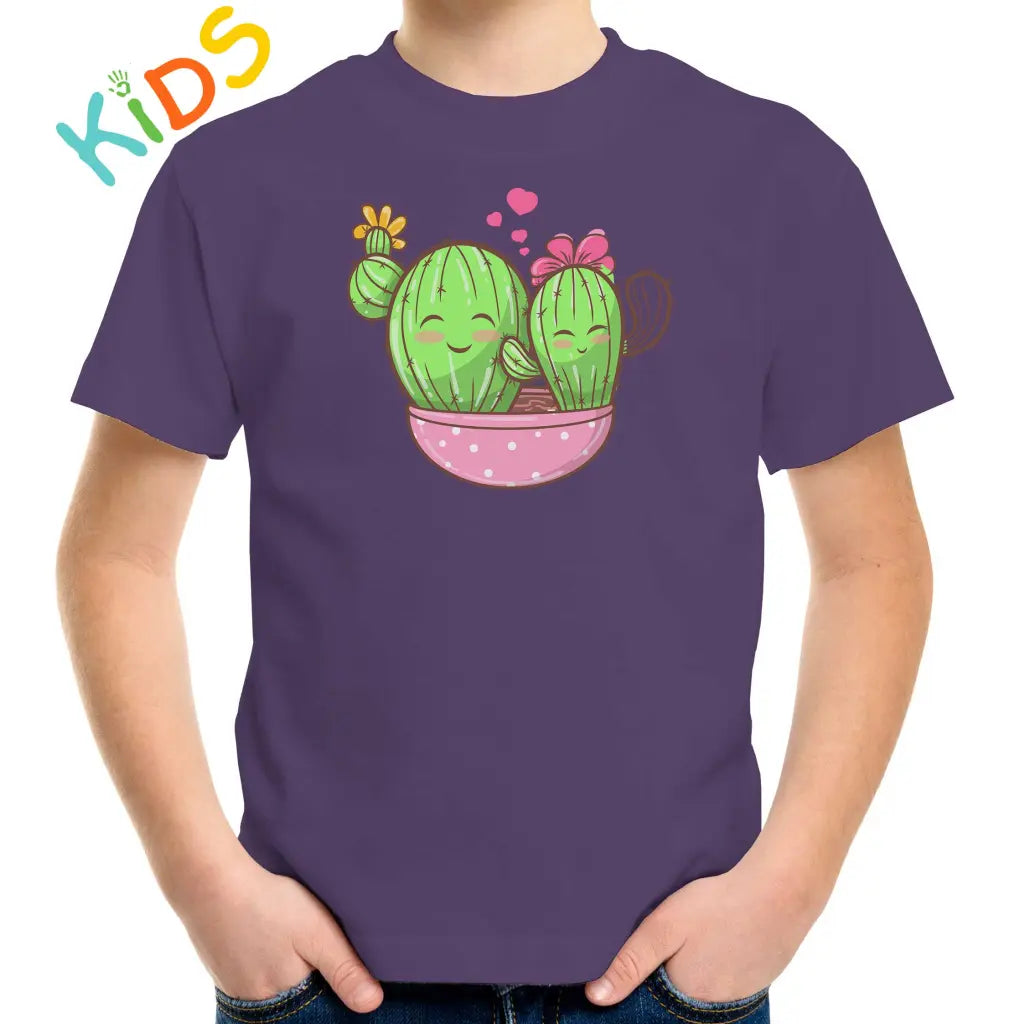 Happy Cactuses Kids T-shirt - Tshirtpark.com