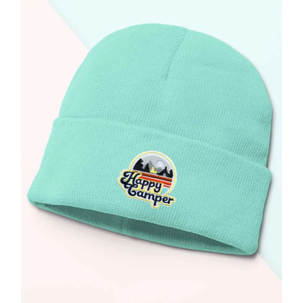 Happy Camper Beanie - Tshirtpark.com