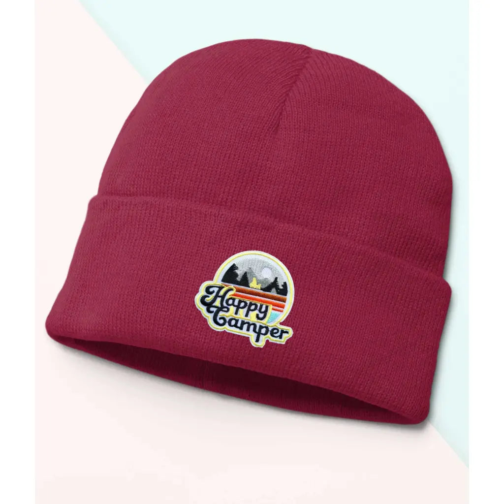 Happy Camper Beanie - Tshirtpark.com