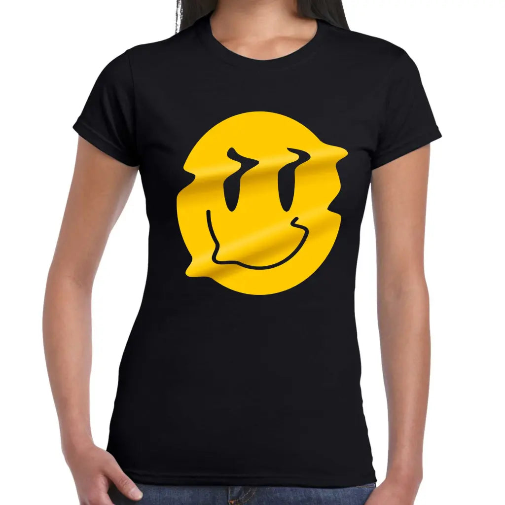 Happy Face Ladies T-shirt - Tshirtpark.com