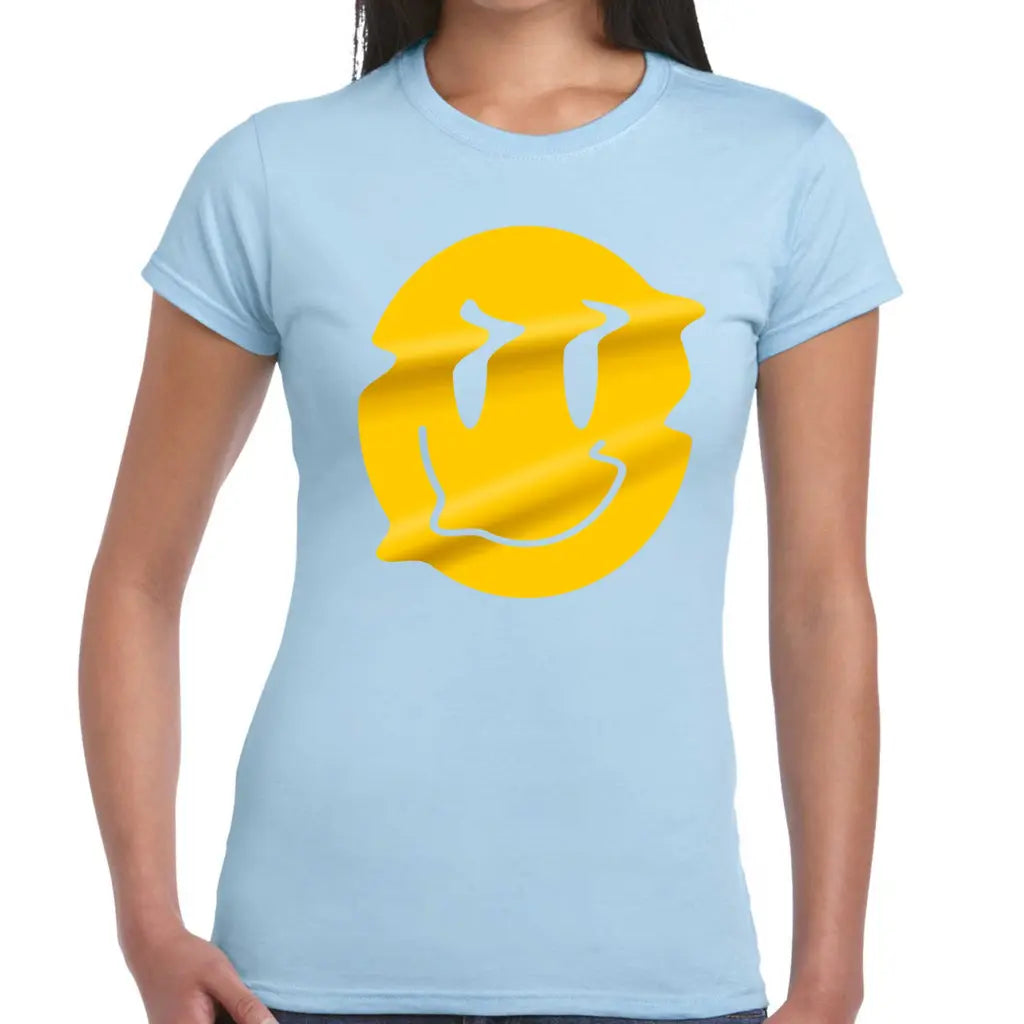Happy Face Ladies T-shirt - Tshirtpark.com