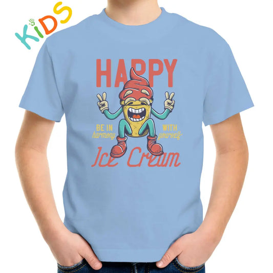 Happy Ice Cream Kids T-shirt - Tshirtpark.com