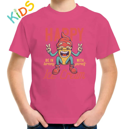 Happy Ice Cream Kids T-shirt - Tshirtpark.com