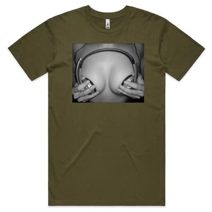 Headphone Boobs T-Shirt - Tshirtpark.com