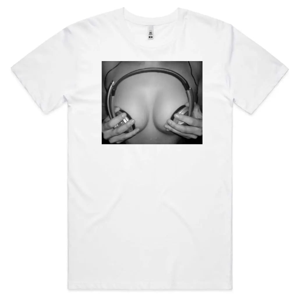 Headphone Boobs T-Shirt - Tshirtpark.com