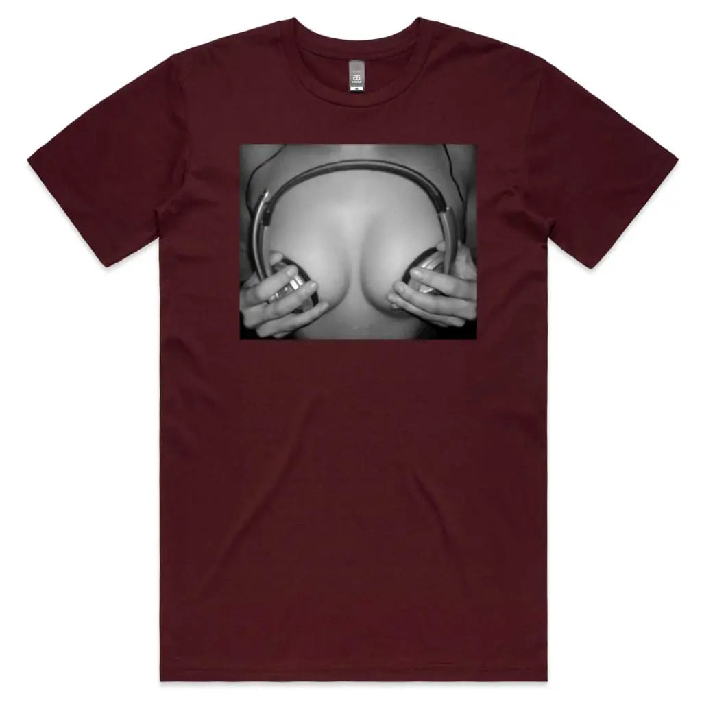 Headphone Boobs T-Shirt - Tshirtpark.com