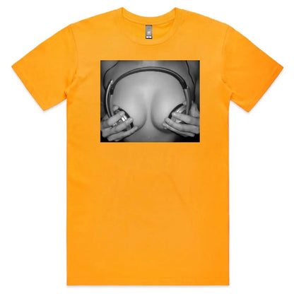 Headphone Boobs T-Shirt - Tshirtpark.com