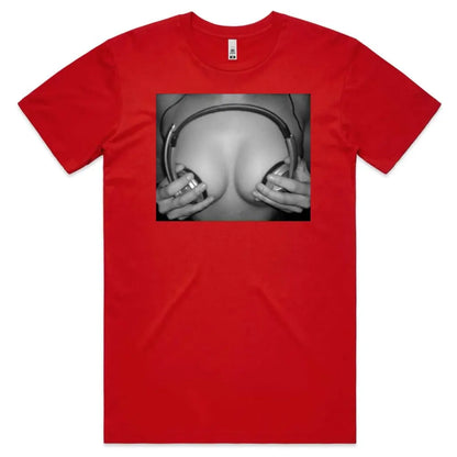 Headphone Boobs T-Shirt - Tshirtpark.com