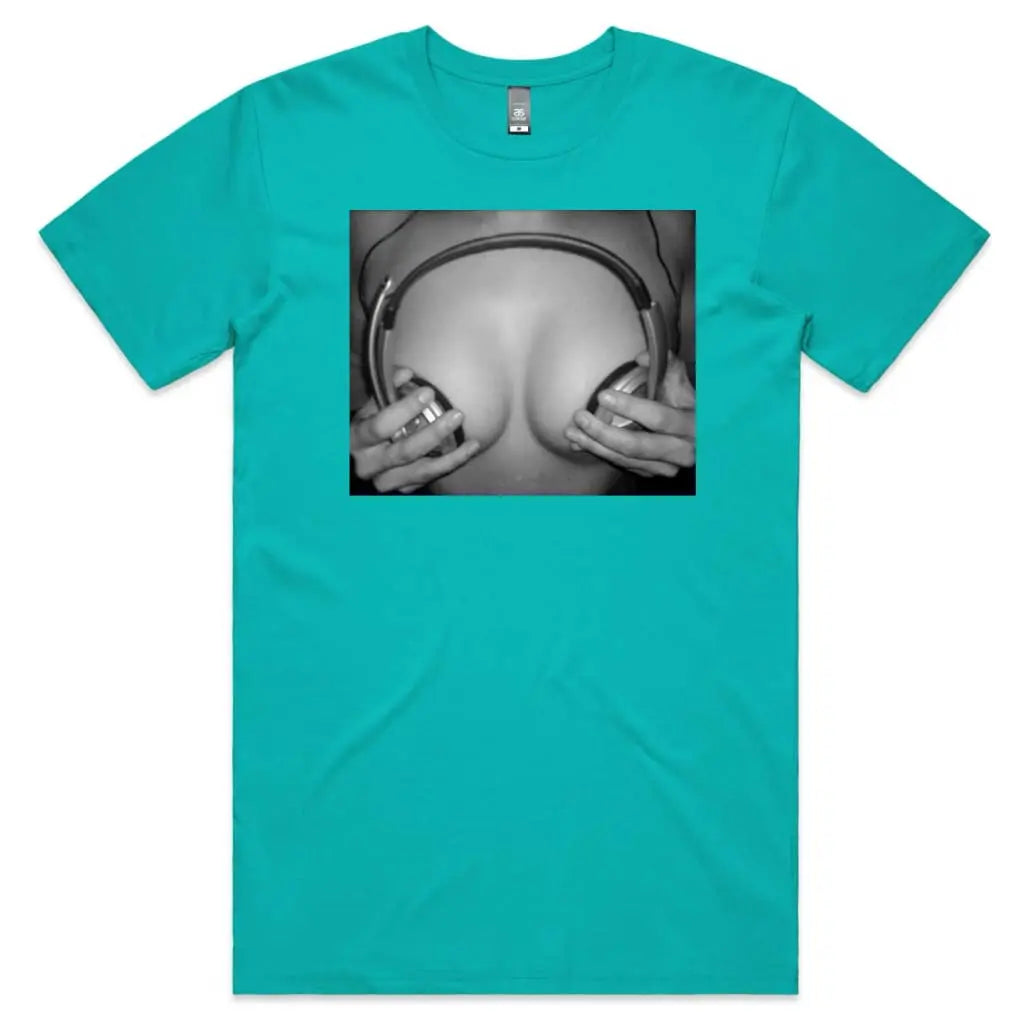 Headphone Boobs T-Shirt - Tshirtpark.com