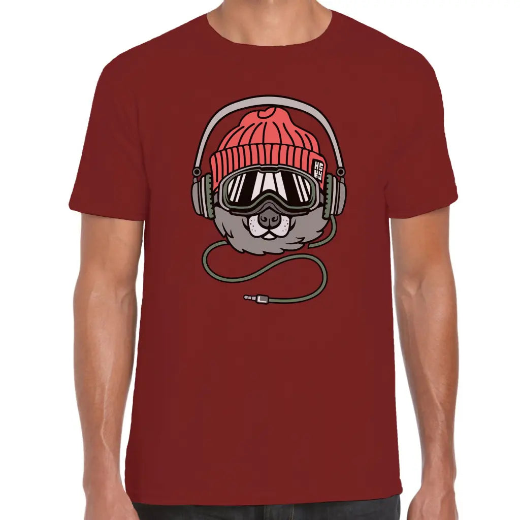 Headphones Bear T-Shirt - Tshirtpark.com