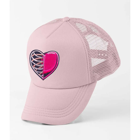 Heart Skeleton Trucker Cap - Tshirtpark.com