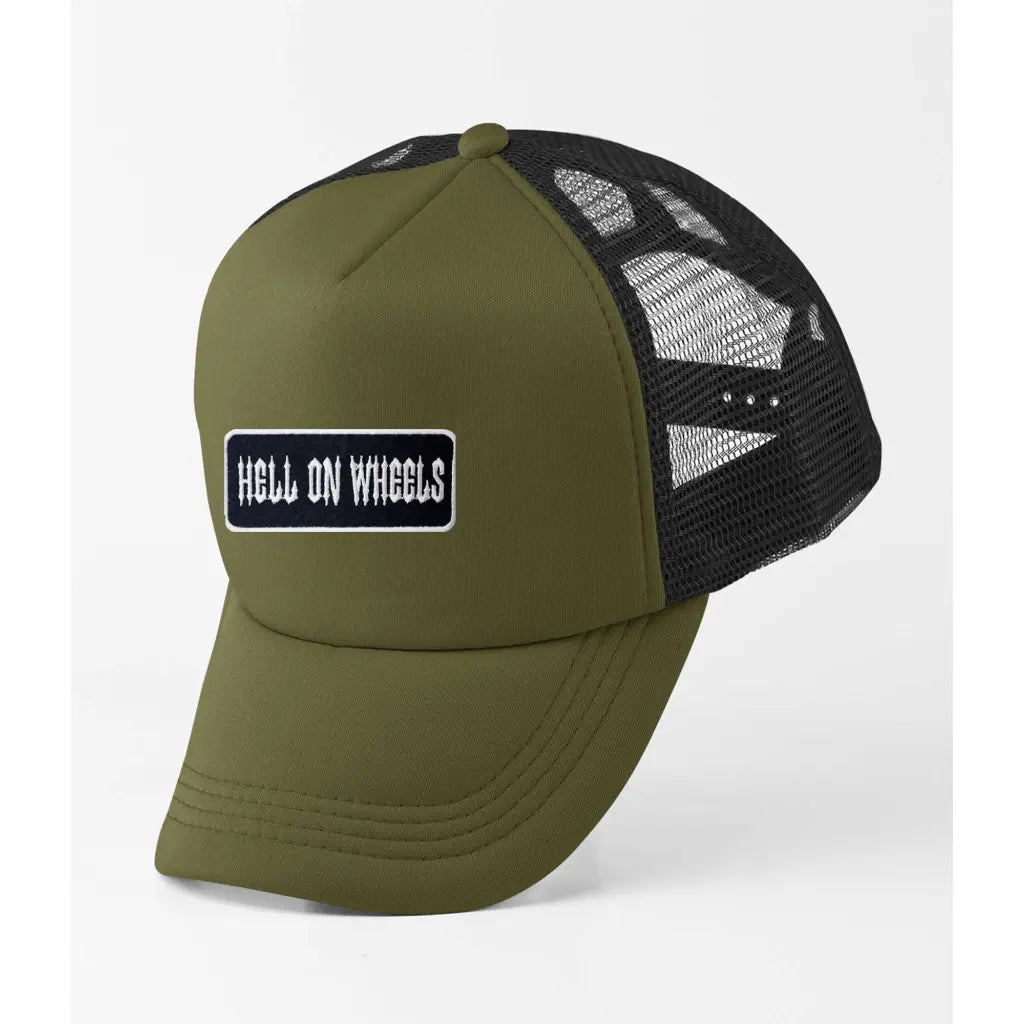 Hell Slogan Trucker Cap - Tshirtpark.com