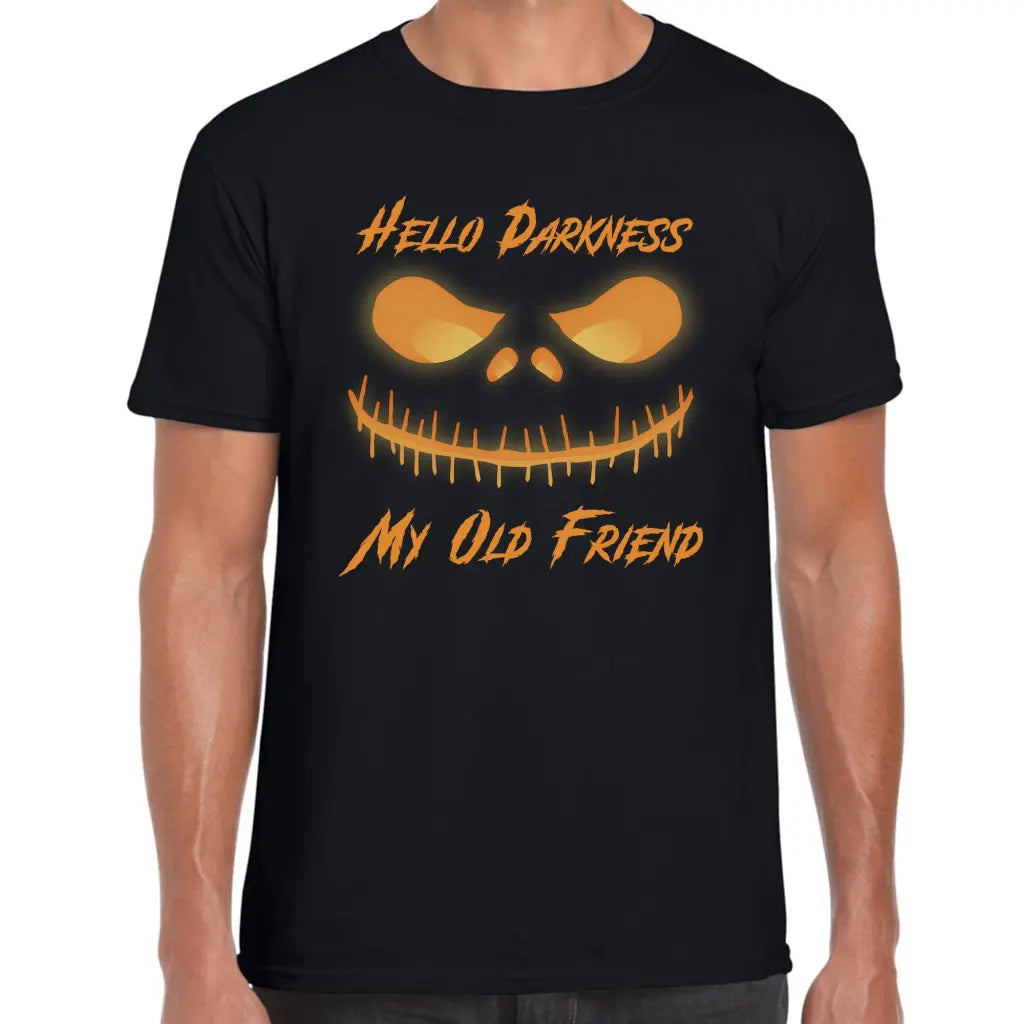 Hello Darkness My Old Friends T-Shirt - Tshirtpark.com