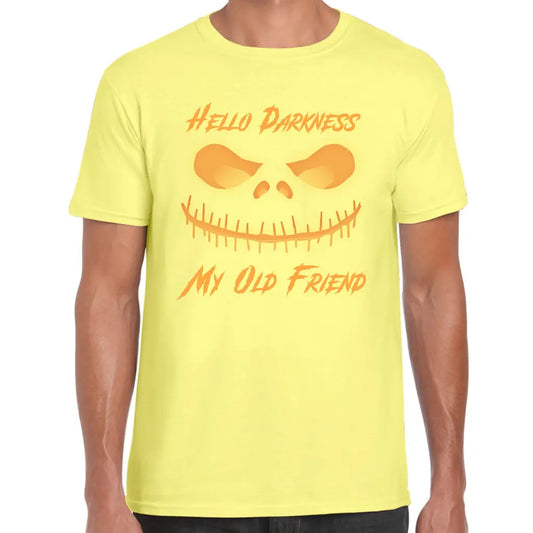 Hello Darkness My Old Friends T-Shirt - Tshirtpark.com