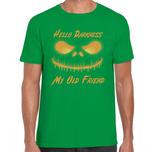 Hello Darkness My Old Friends T-Shirt - Tshirtpark.com