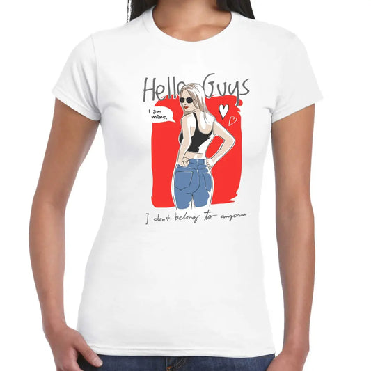 Hello Guys Ladies T-shirt - Tshirtpark.com