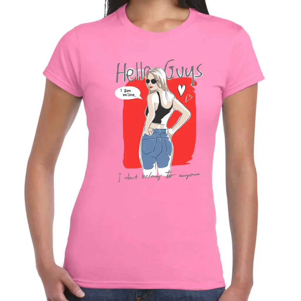 Hello Guys Ladies T-shirt - Tshirtpark.com