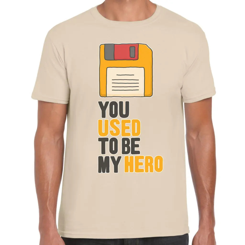 Hero Floppy Disk T-Shirt - Tshirtpark.com