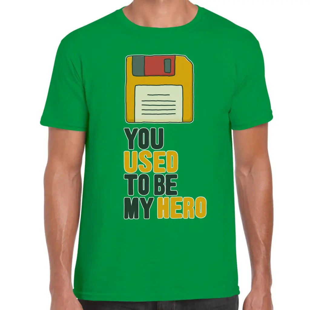 Hero Floppy Disk T-Shirt - Tshirtpark.com