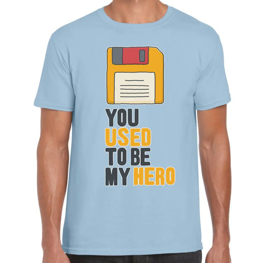 Hero Floppy Disk T-Shirt - Tshirtpark.com