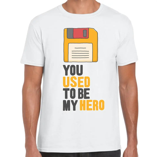 Hero Floppy Disk T-Shirt - Tshirtpark.com