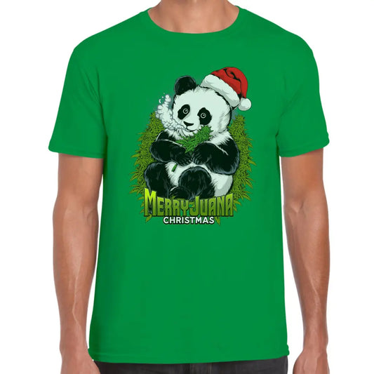 High Panda Christmas T-Shirt - Tshirtpark.com