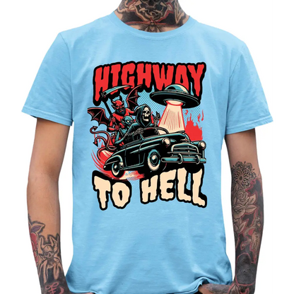 Highway To Hell T-Shirt - Tshirtpark.com