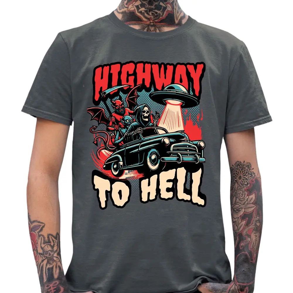 Highway To Hell T-Shirt - Tshirtpark.com