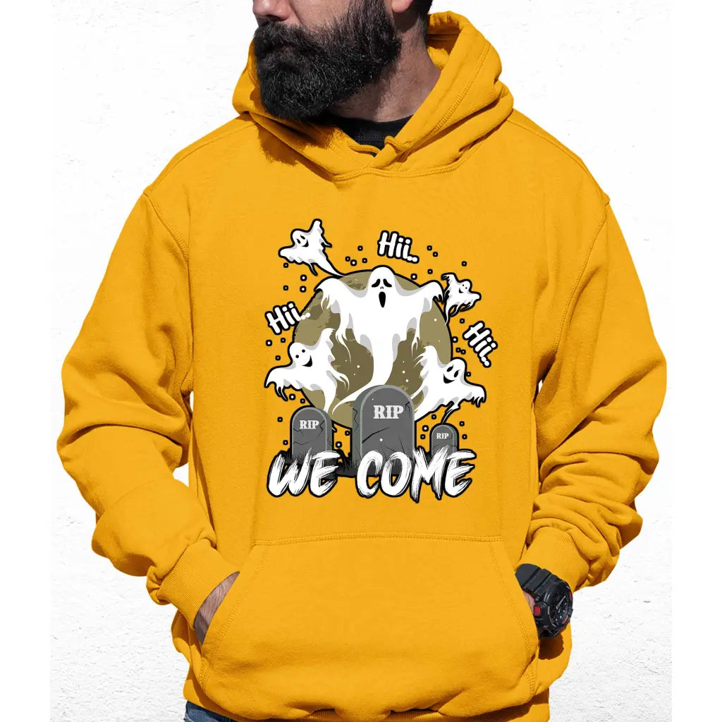 Hii Hii We Come Colour Hoodie - Tshirtpark.com