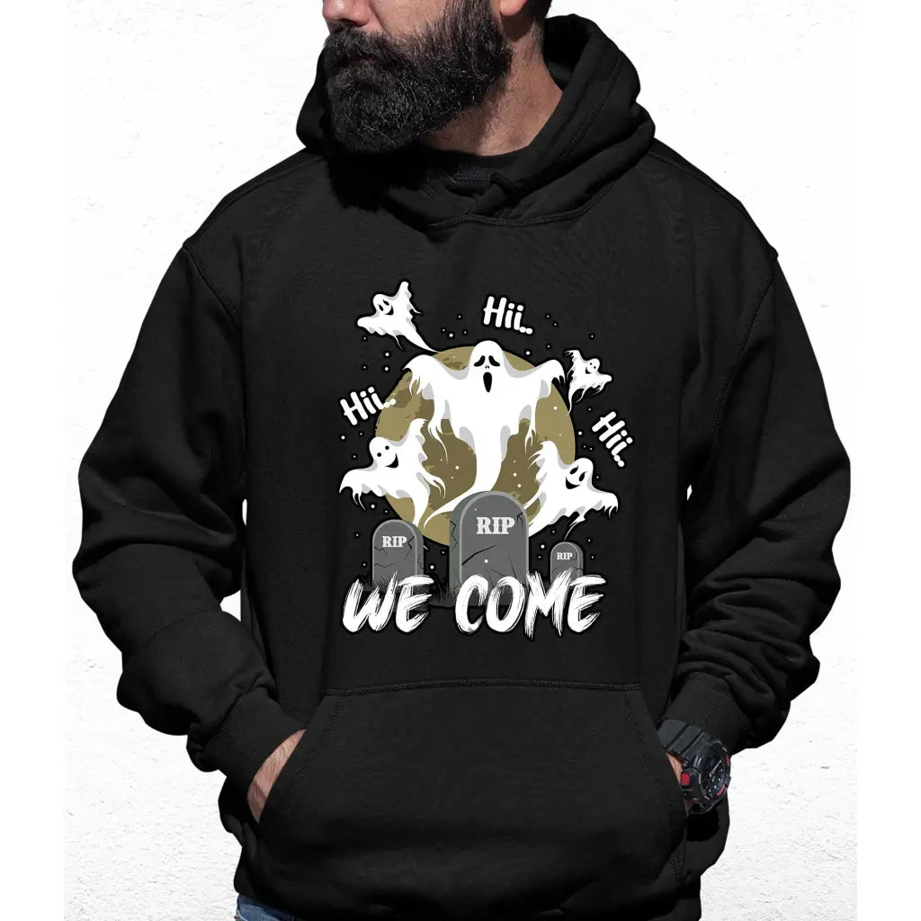 Hii Hii We Come Colour Hoodie - Tshirtpark.com