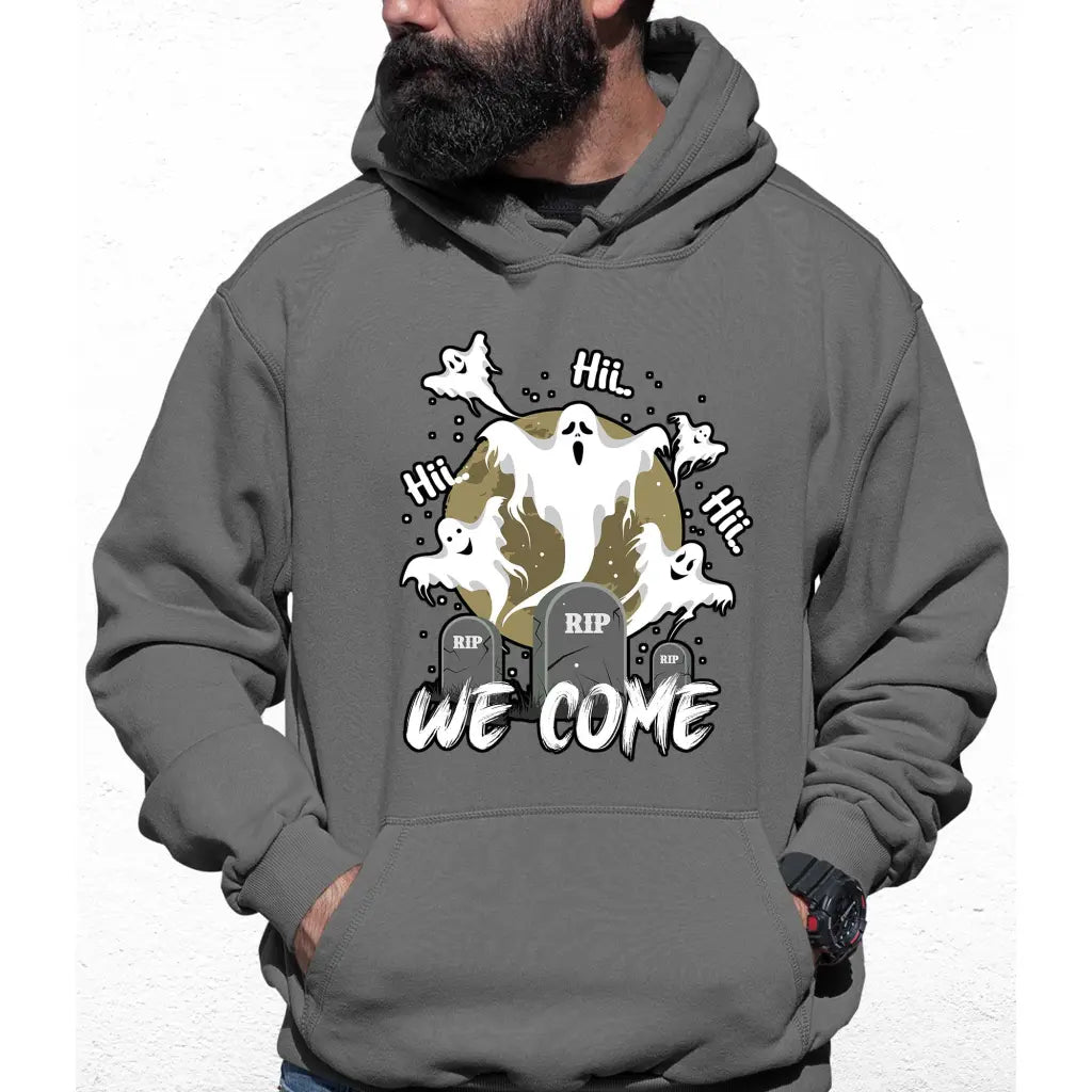 Hii Hii We Come Colour Hoodie - Tshirtpark.com