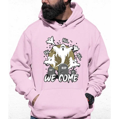 Hii Hii We Come Colour Hoodie - Tshirtpark.com