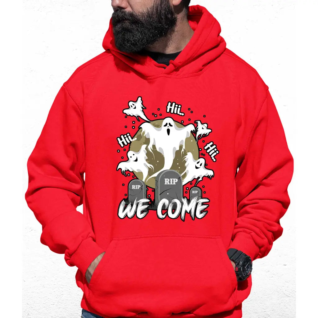 Hii Hii We Come Colour Hoodie - Tshirtpark.com