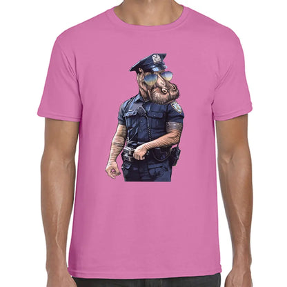 Hippo Cop T-Shirt - Tshirtpark.com