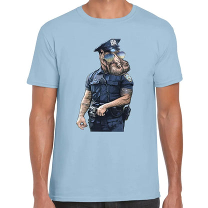 Hippo Cop T-Shirt - Tshirtpark.com