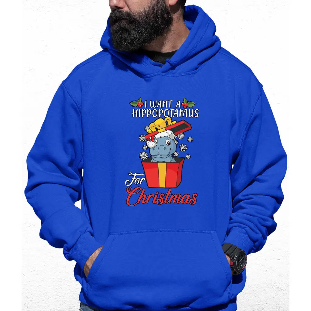 Hippo Present Colour Hoodie - Tshirtpark.com